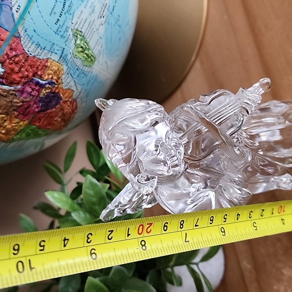 Mikasa Clear Glass Angel Figurine - Picture 7 of 12